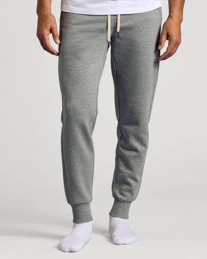 Dark Heather Gray Full Zip Fleece Hoodie & Jogger 2-Pack
