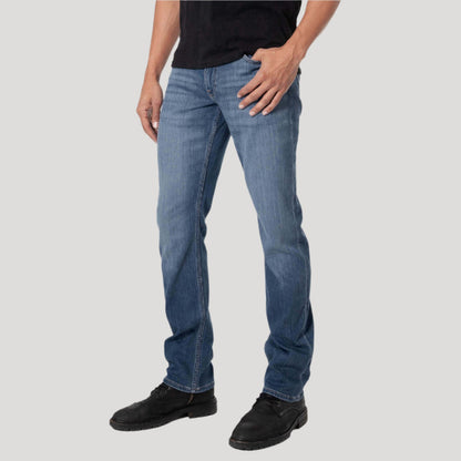 Army Green Bomber Jacket & Comfort Stretch Jeans 2-Pack