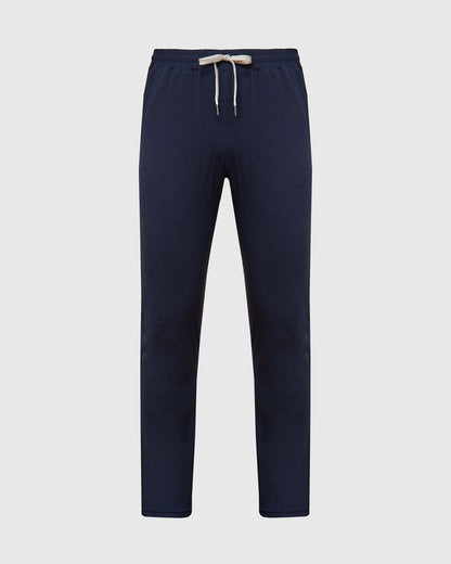 Heather Navy Active Comfort Straight Leg Pant