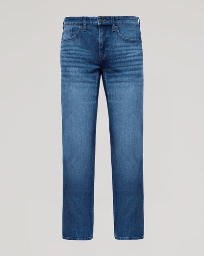 Medium Indigo Wash Straight Authentic Denim Jeans