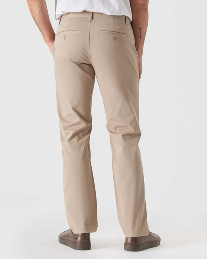 Khaki & Navy Straight Twill Chino 2-Pack
