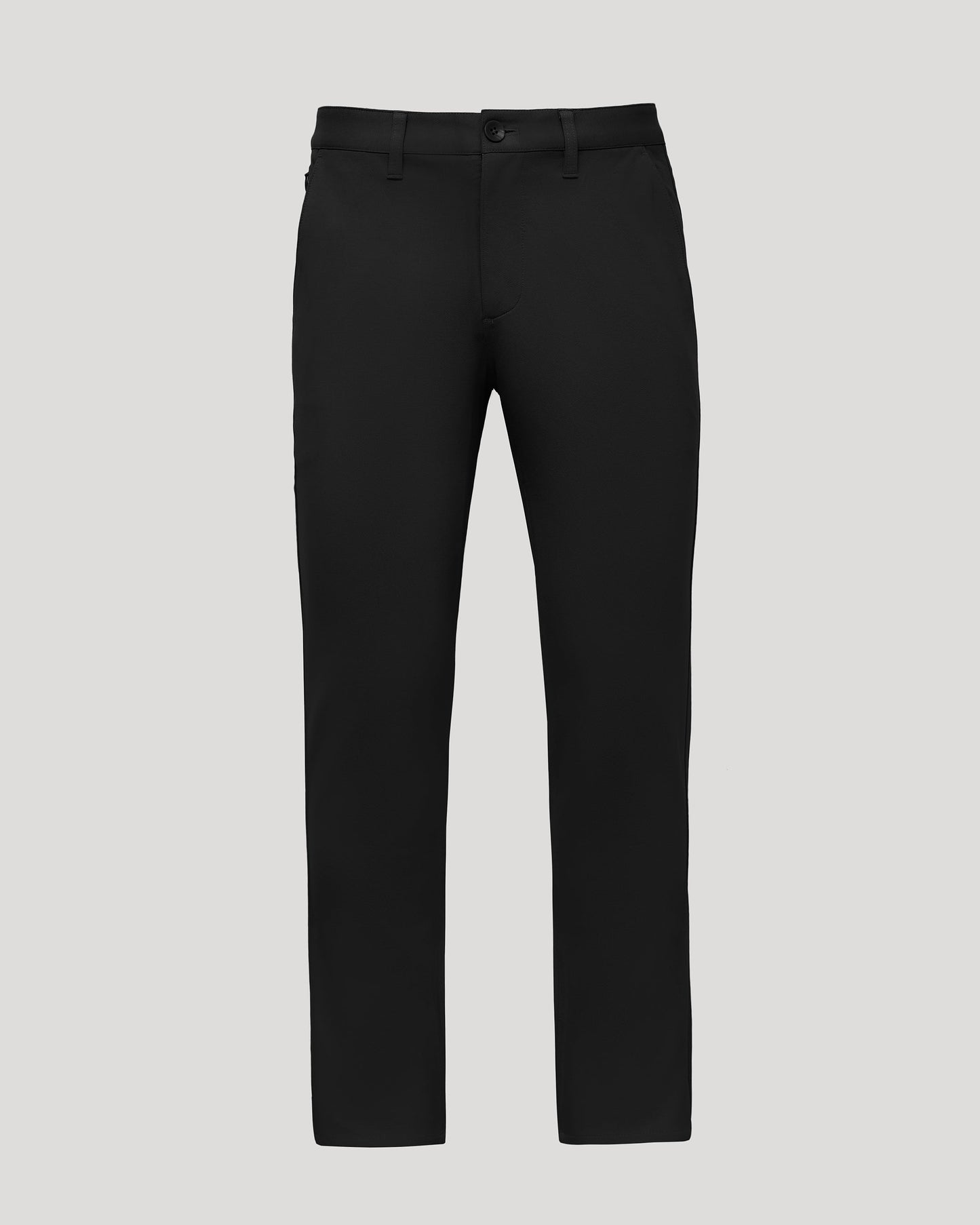 Black Straight Chino Pants 2.0