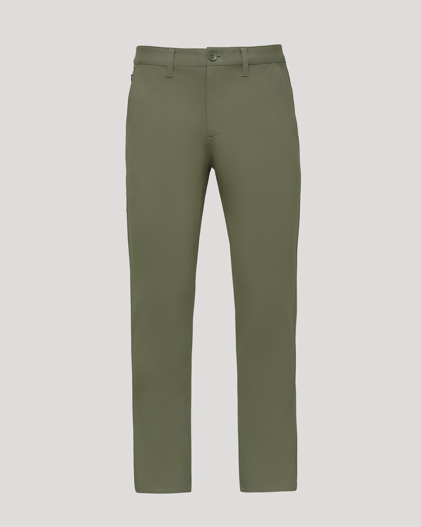 Military Green Straight Chino Pants 2.0