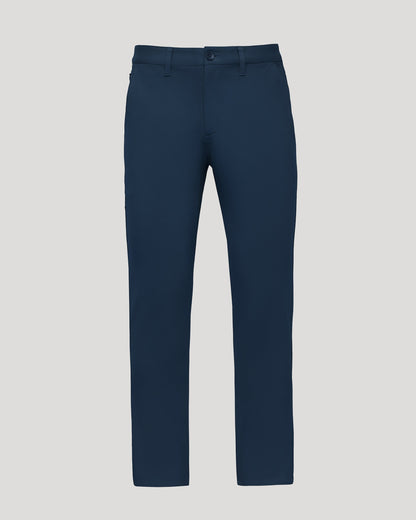 Navy Straight Chino Pants 2.0