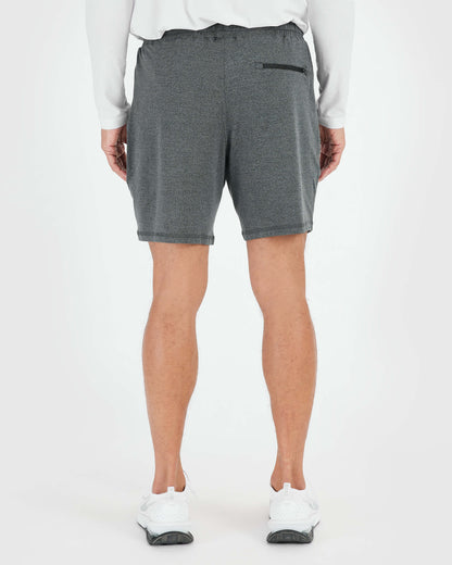 Charcoal Gray & Heather Centurion  Active Comfort Shorts 2-Pack