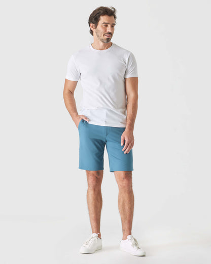 9" Sapphire Comfort Knit Chino Shorts