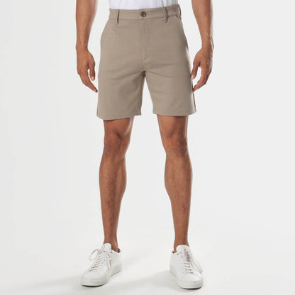 7" Neutral Comfort Knit Chino Shorts 3-Pack