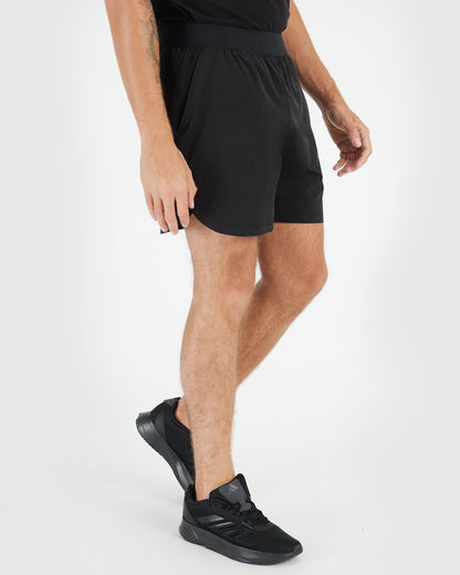 7" Black and Navy Active Training Shorts 2-Pack