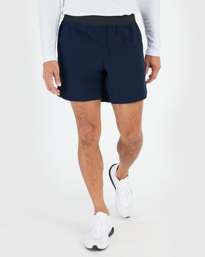 7" Navy Active Training Shorts 2.0