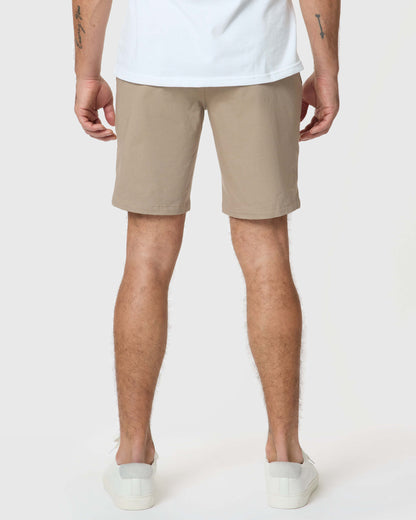 9" Khaki Classic Twill Shorts