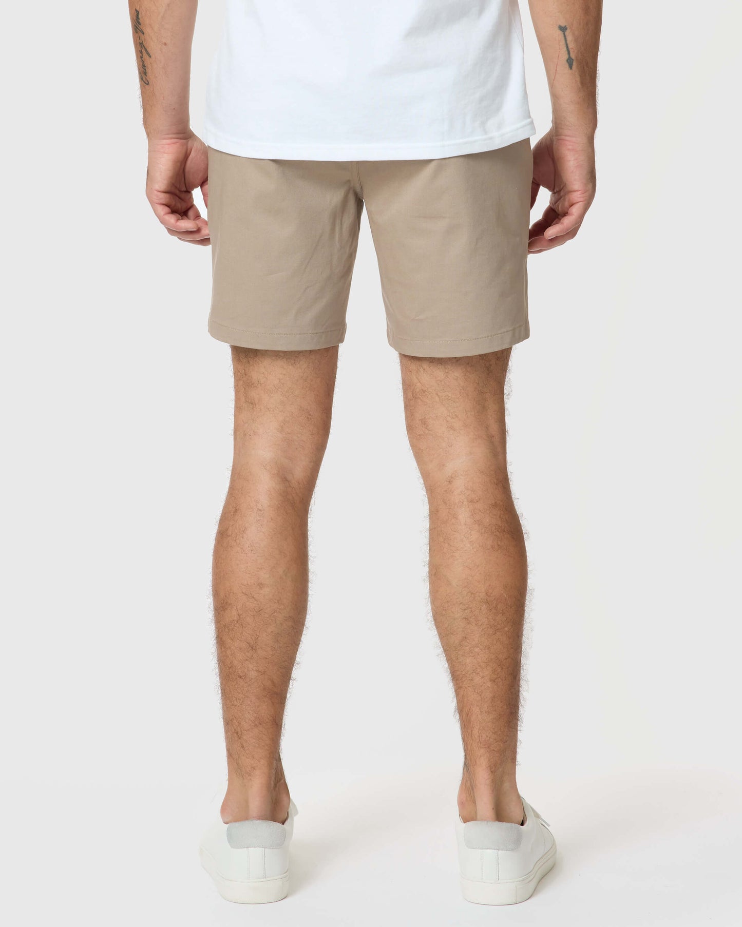 7" Khaki Classic Twill Shorts