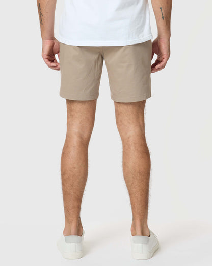 7" Khaki Classic Twill Shorts