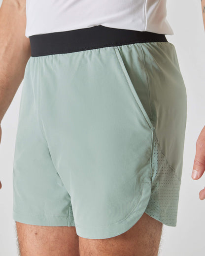 7" Slate Green Active Training Shorts 2.0