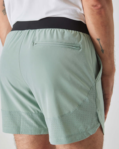 7" Slate Green Active Training Shorts 2.0