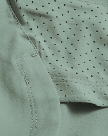 7" Slate Green Active Training Shorts 2.0