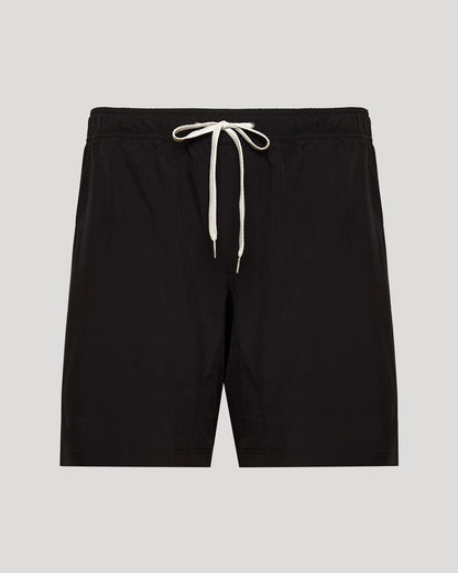 Black 9" Active Quick Dry Shorts