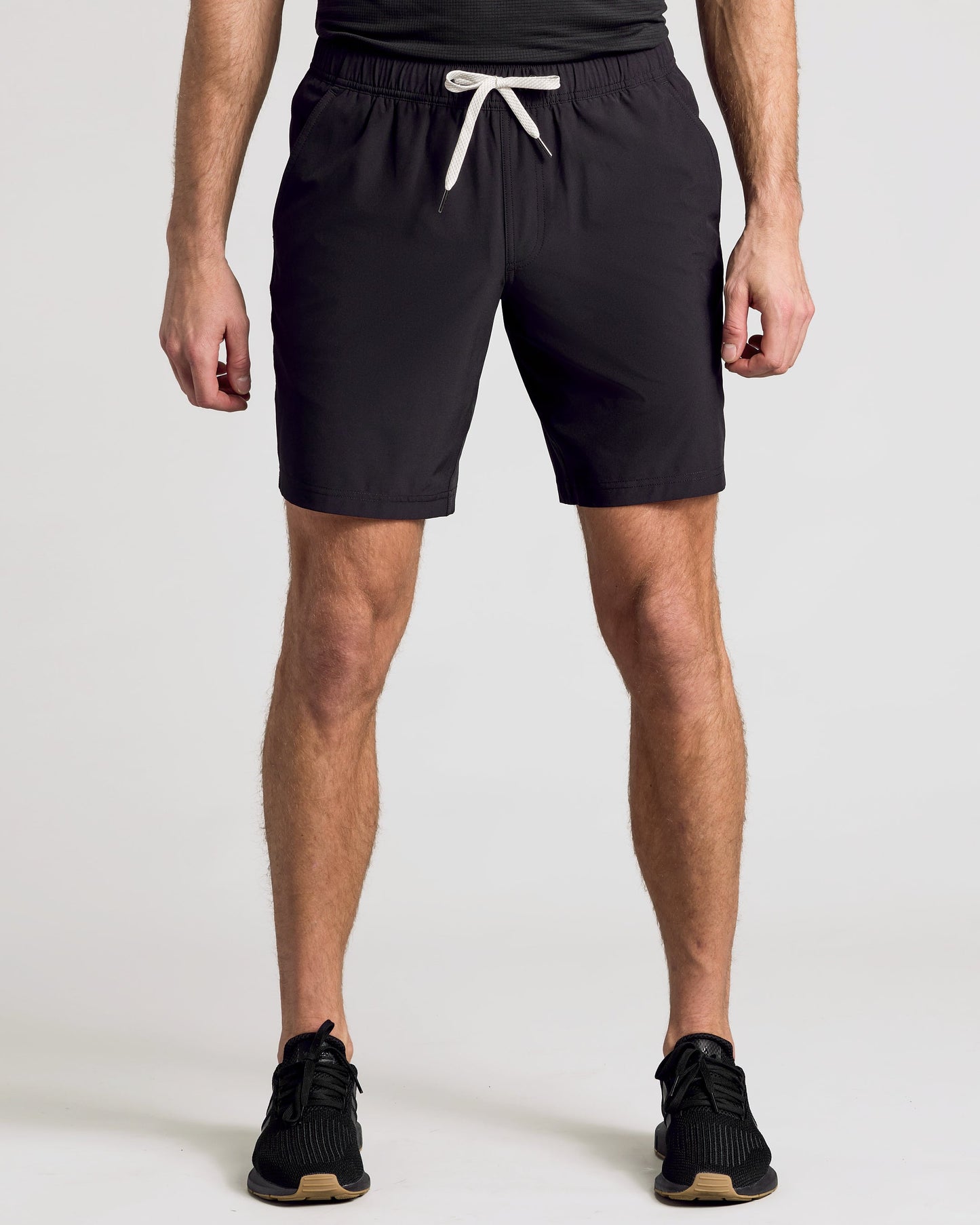 Black 9" Active Quick Dry Shorts
