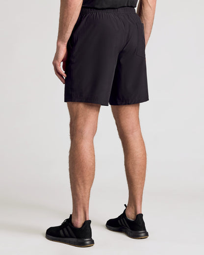 Black 9" Active Quick Dry Shorts