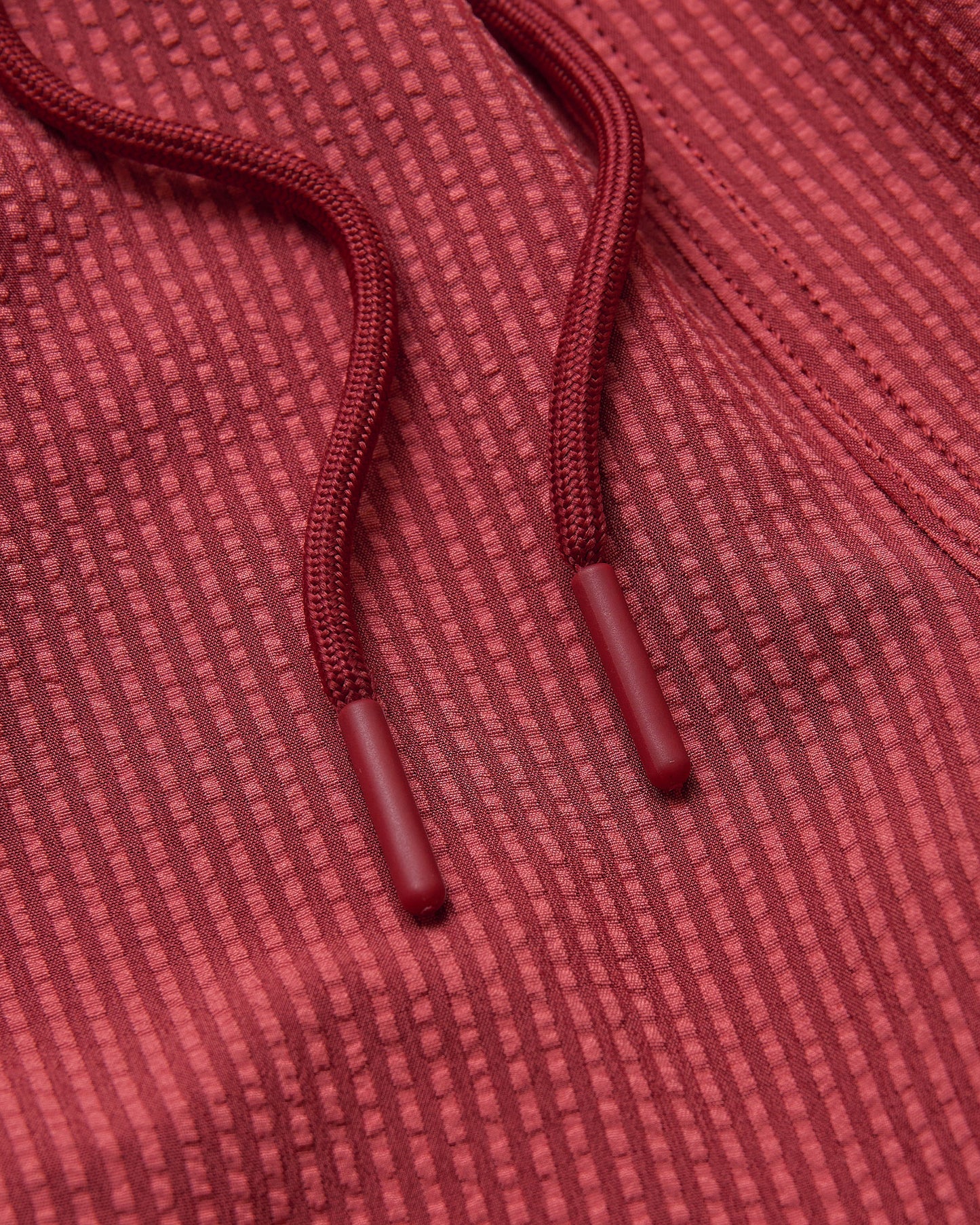 5" Cardinal Seersucker Swim Trunks