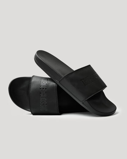 Black Comfort Slides