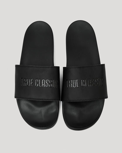 Black Comfort Slides