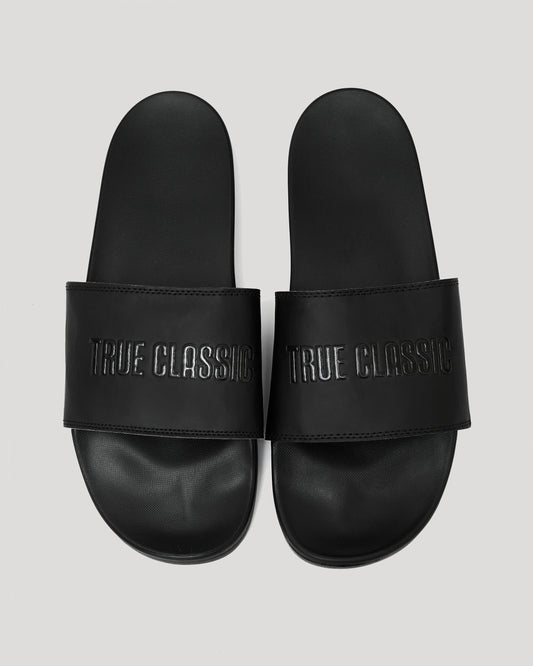 Black Comfort Slides