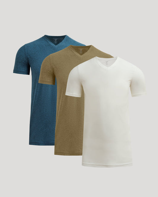 Tall Active V-Neck 3-Pack