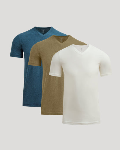 Active V-Neck 3-Pack