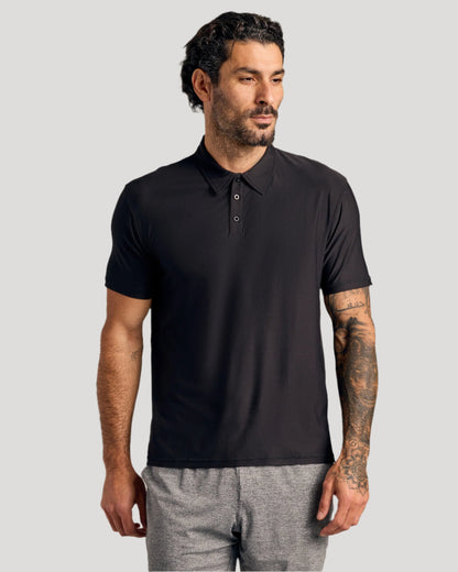 Black & White Active Polo 6-Pack