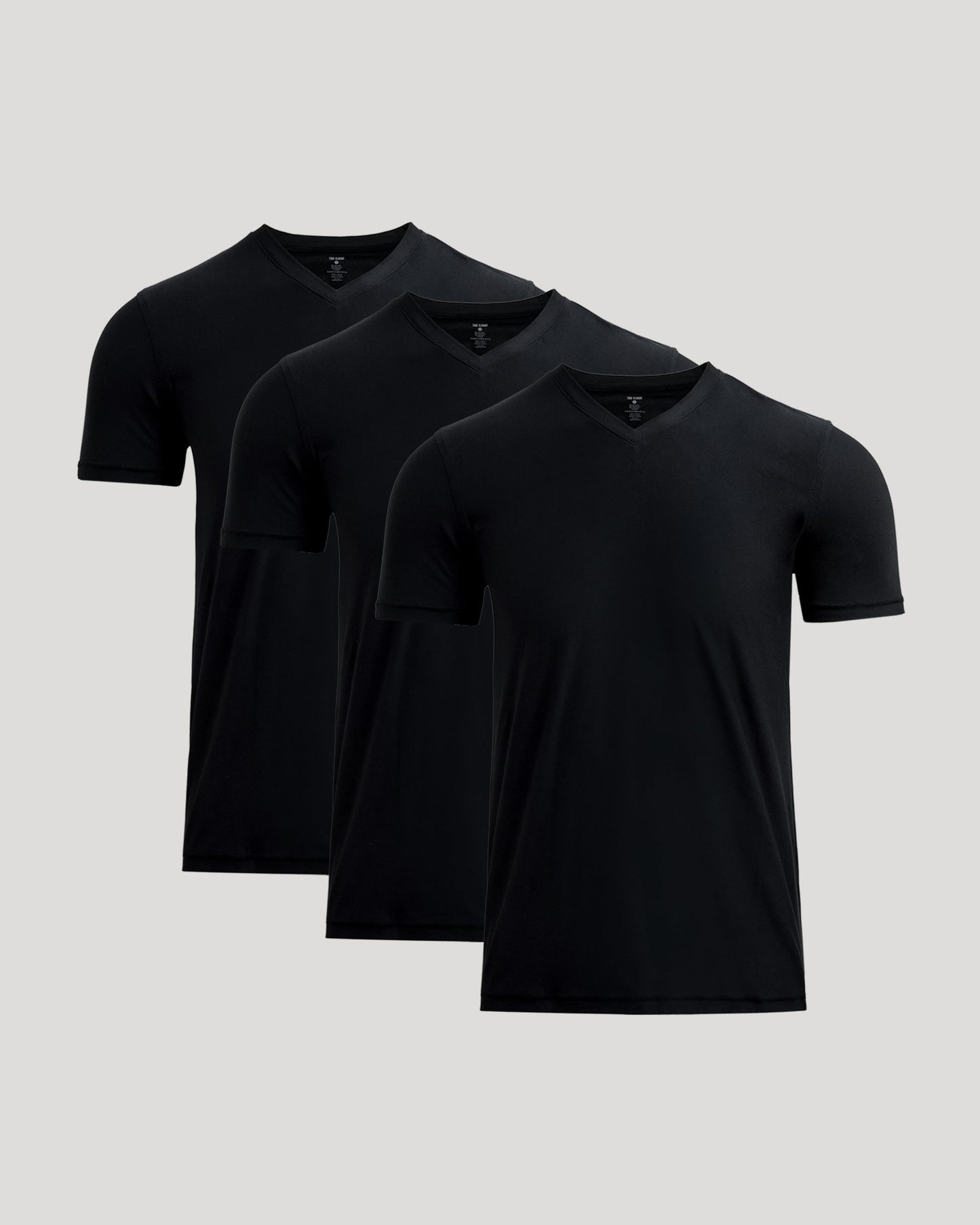 Black Active V-Neck 3-Pack