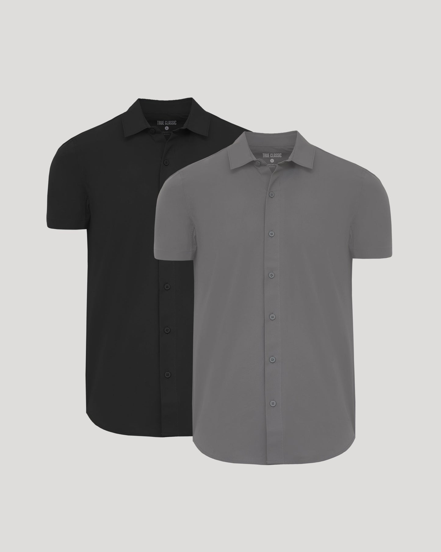 Black & Carbon Commuter Short Sleeve Shirt 2-Pack