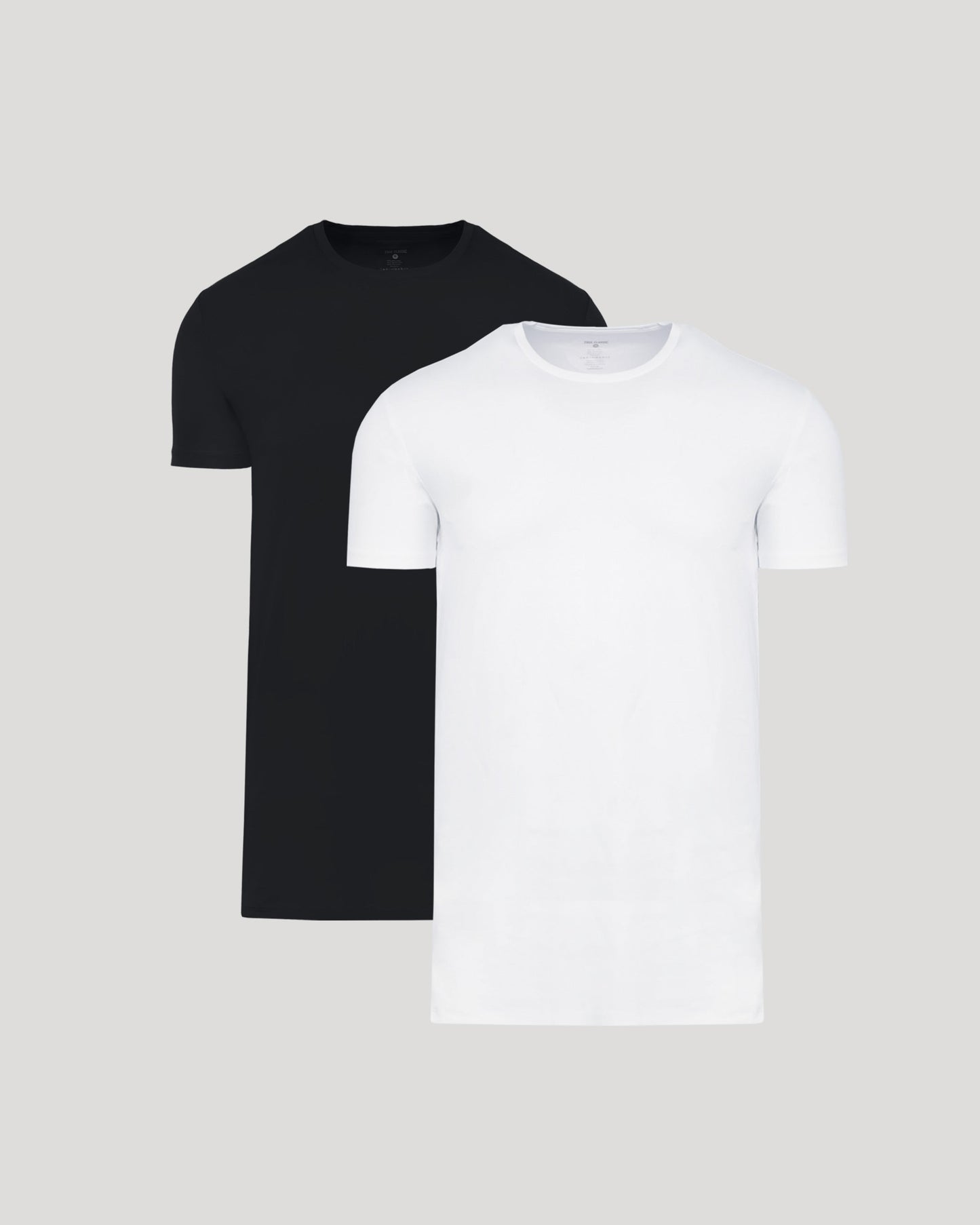 Black & White Tall Premium Pima Crew Neck 2-Pack