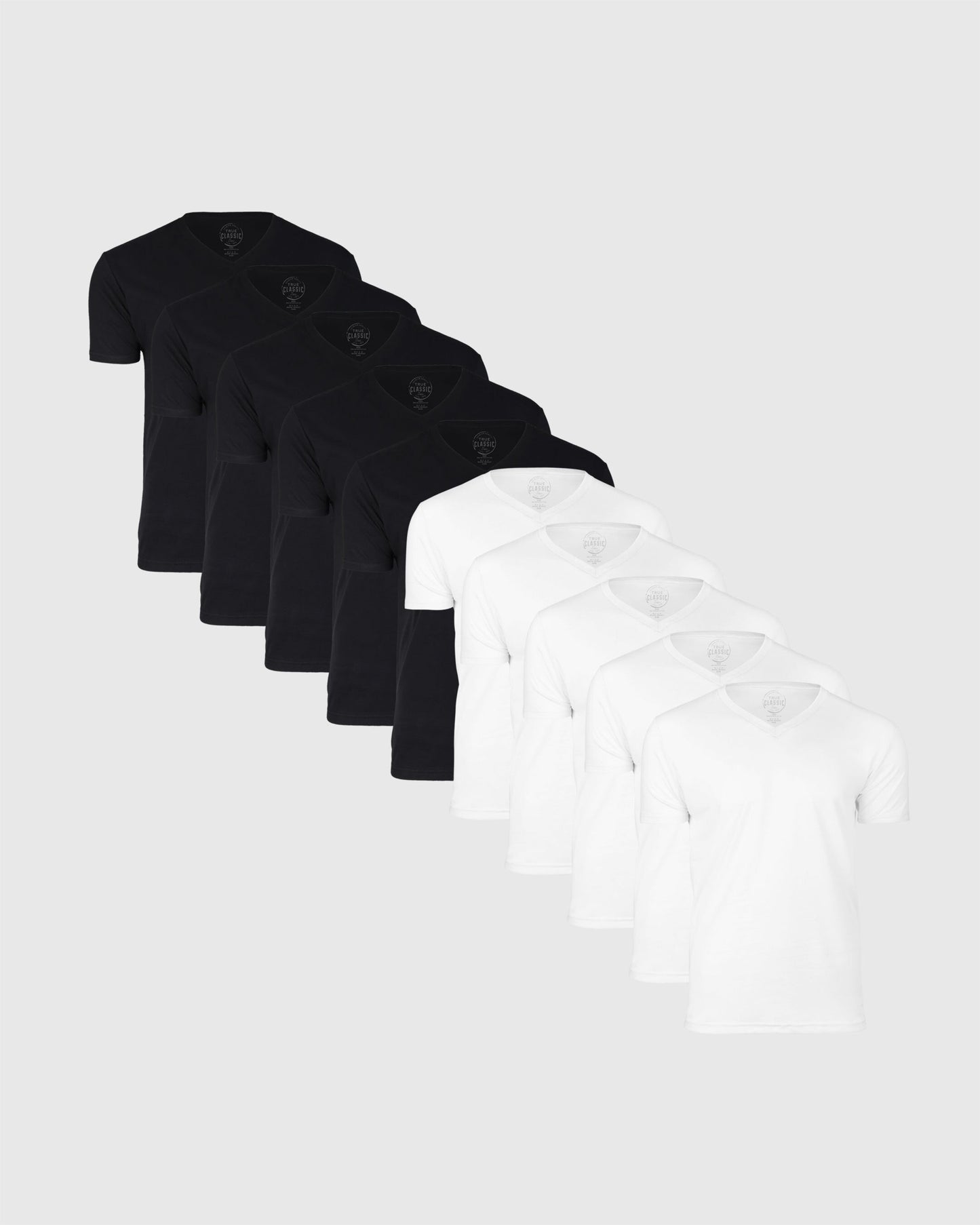 Black & White V-Neck 10-Pack