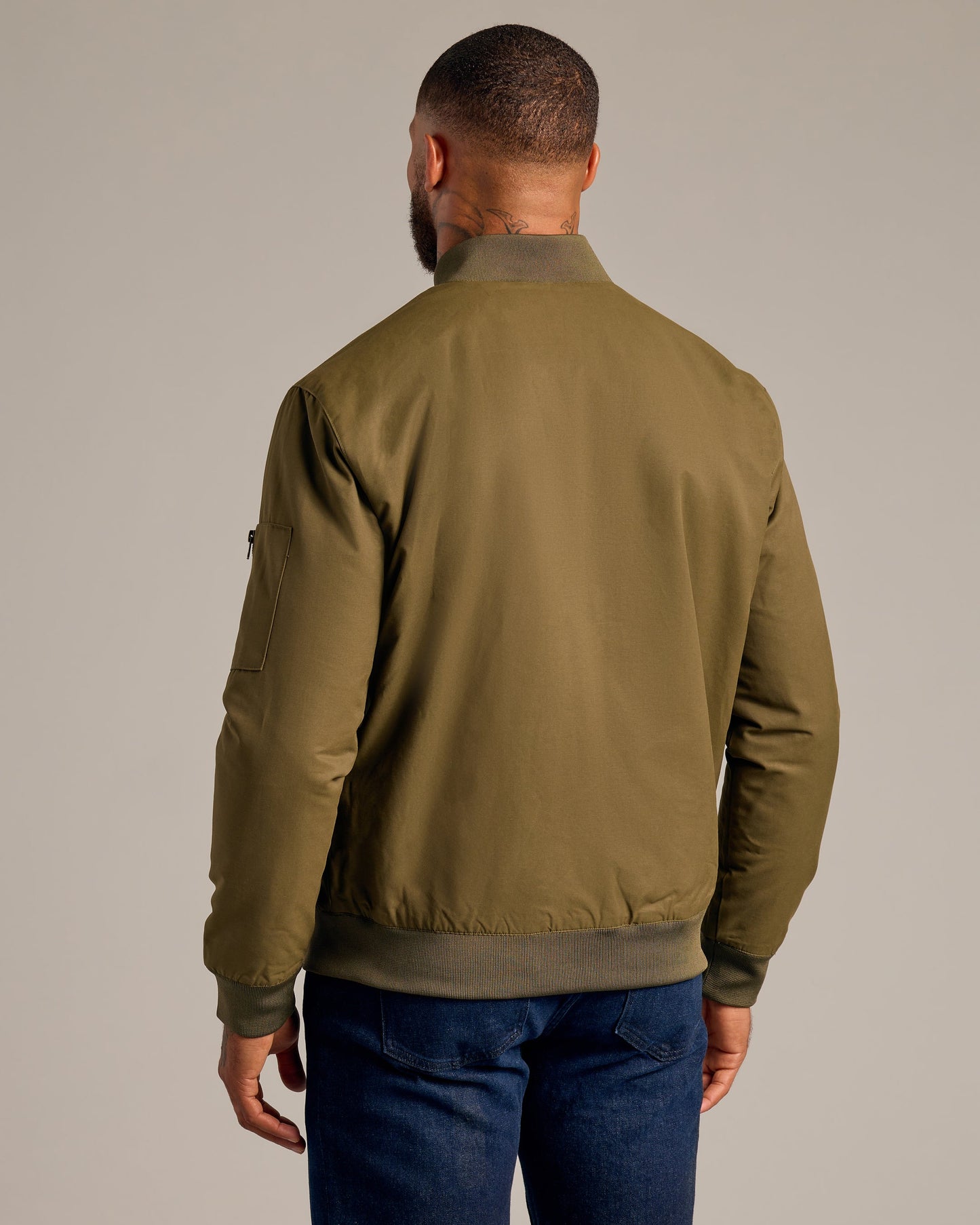Army Green Bomber Jacket