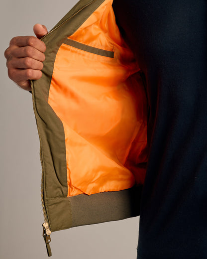 Army Green Bomber Jacket