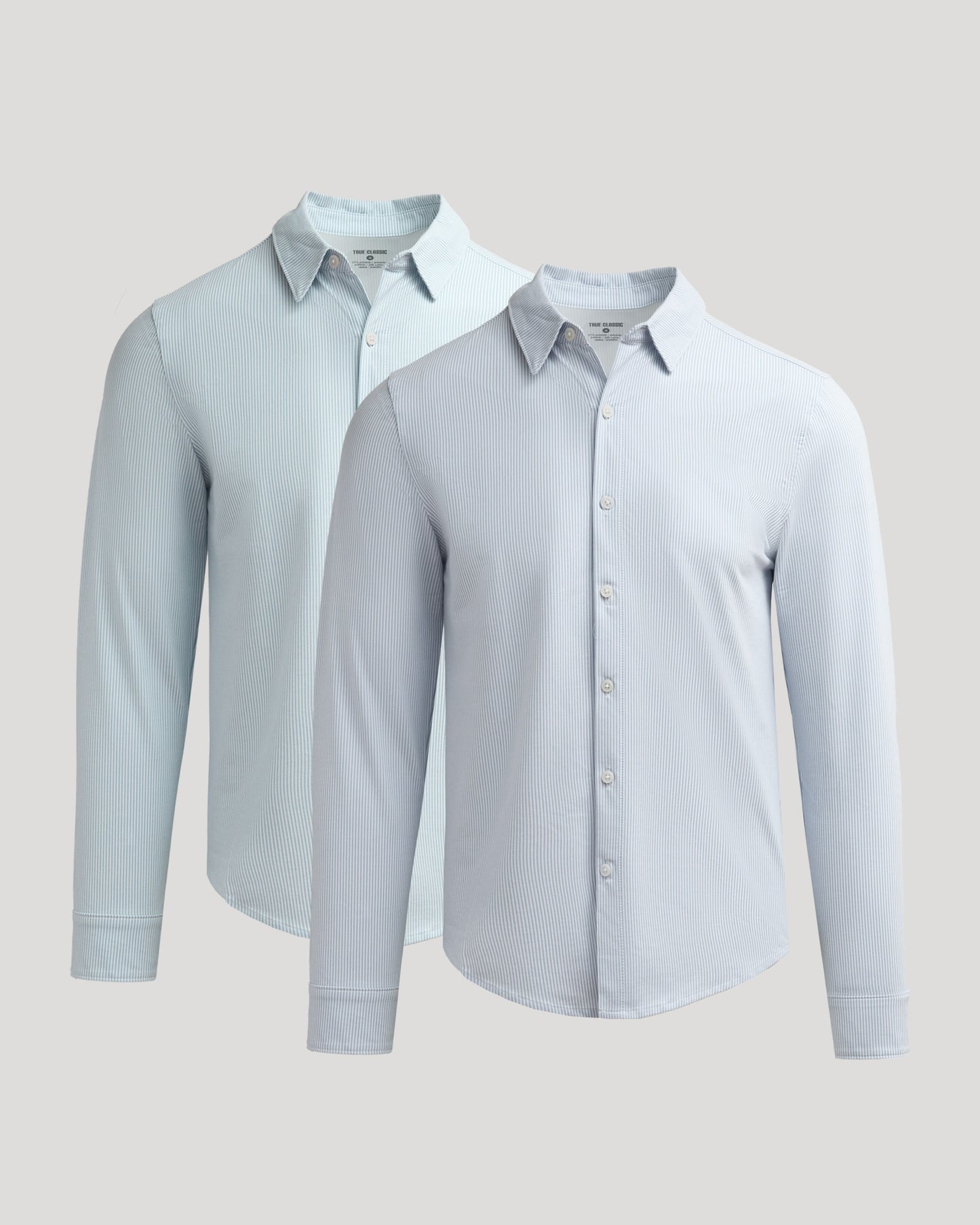 Long Sleeve Stretch Oxford 2-Pack
