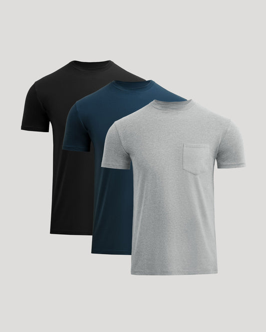 Classic Pocket Crew 3-Pack