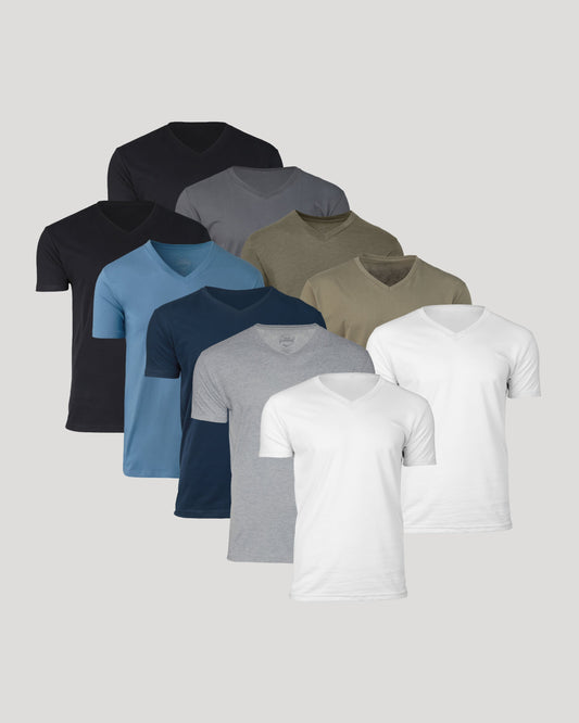 Classic V-Neck Tee 10-Pack