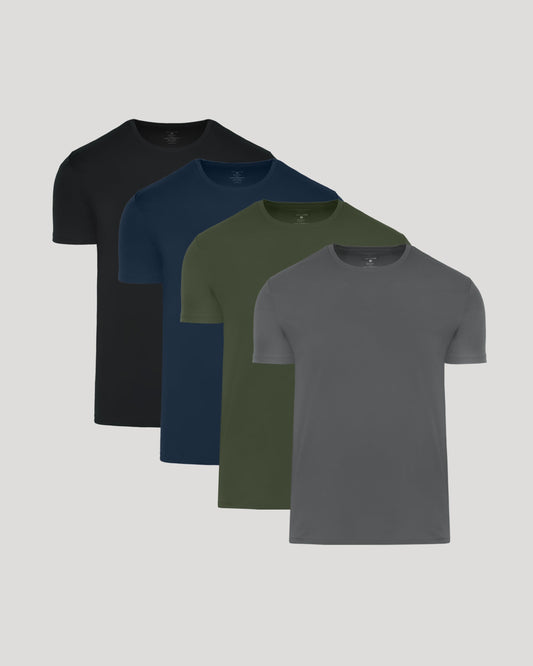 Core Premium Pima Crew Neck 4-Pack