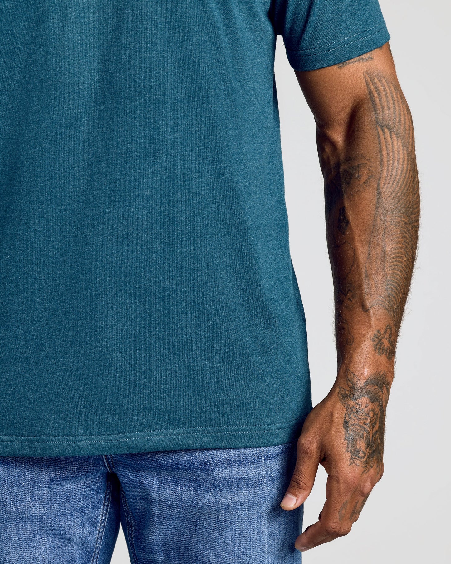 Dark Heather Pond Classic Crew Neck