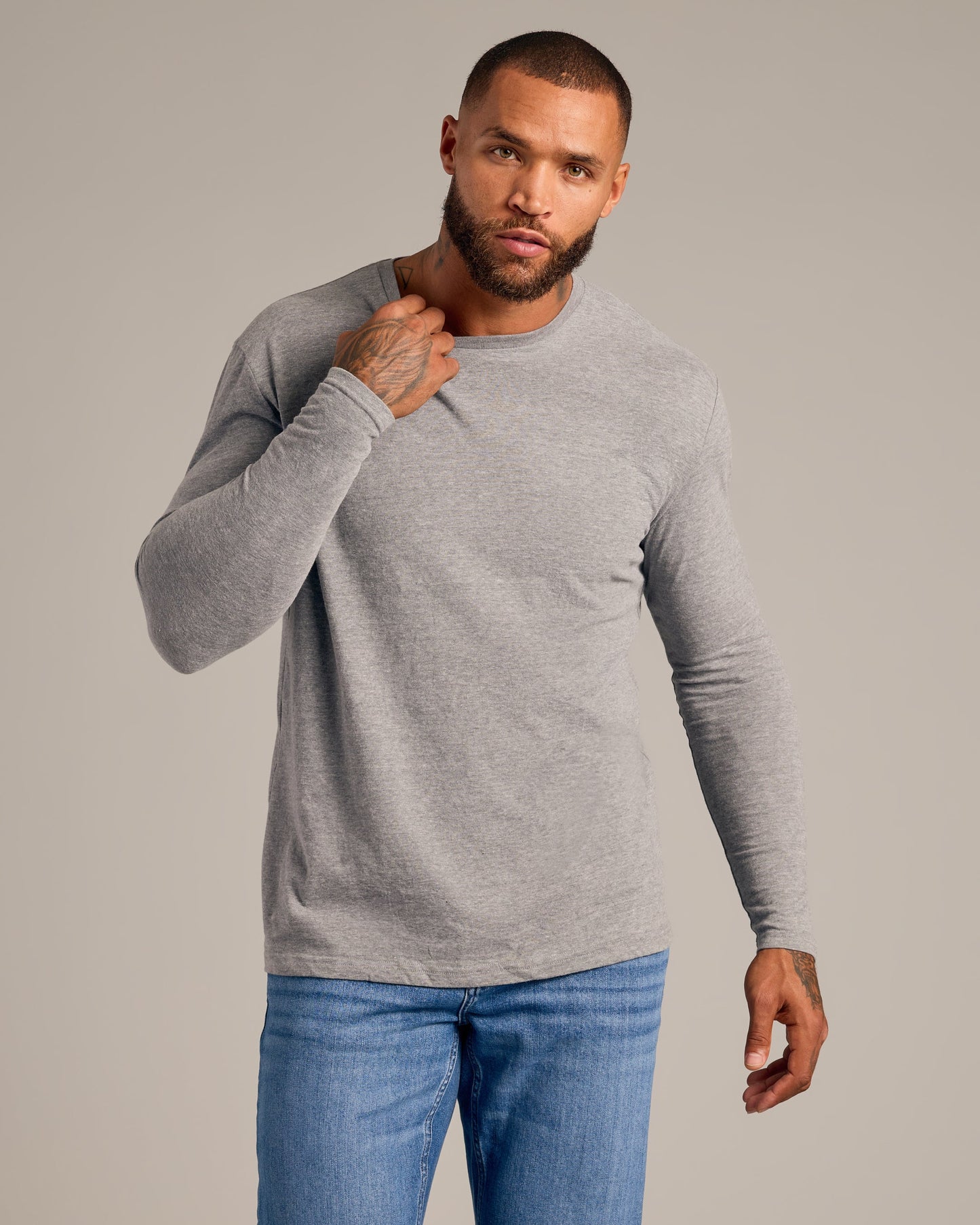 The Staple Classic Long Sleeve Crew Neck 6-Pack