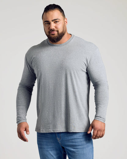 Core Color Long Sleeve Crew 6-Pack