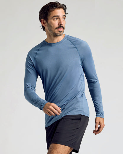 Fiord Long Sleeve Active Mesh Crew
