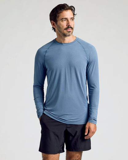 Fiord Long Sleeve Active Mesh Crew