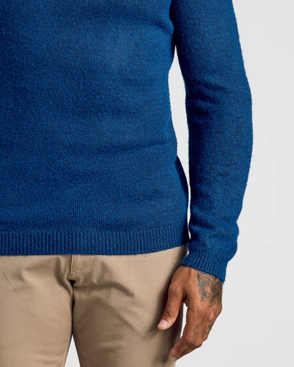 Heather Fiord Marled Crew Neck Sweater