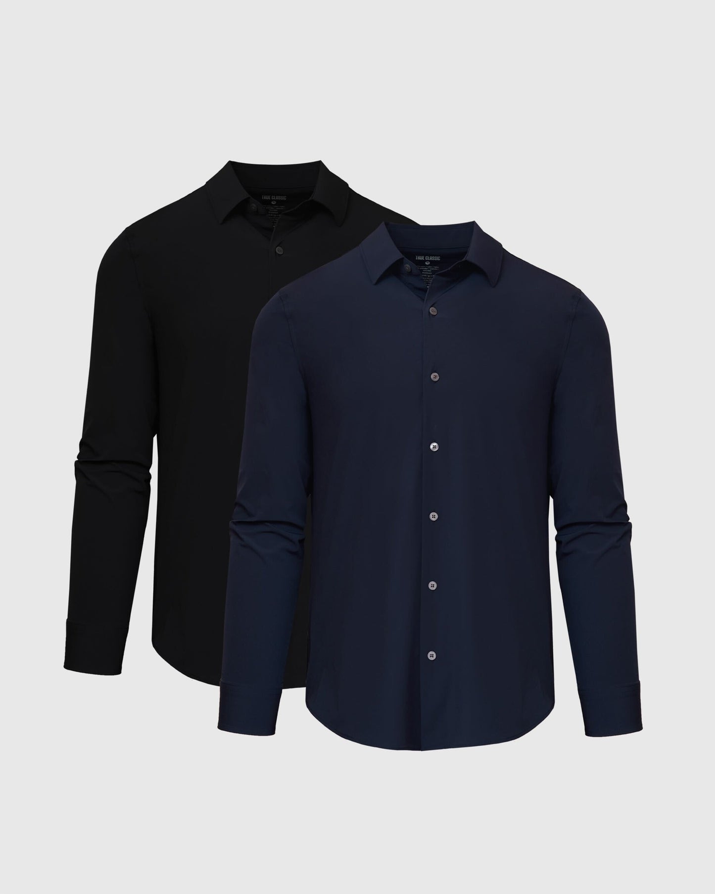 Navy and Black Lightweight Dress Shirt 2-Pack