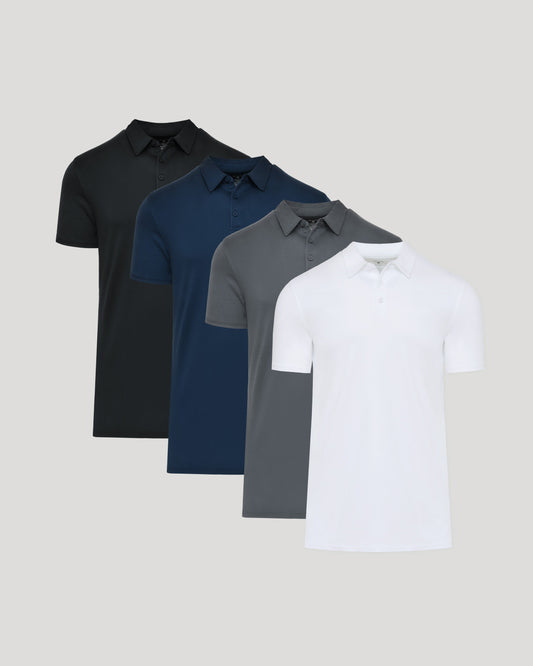 Tall Premium Pima Polo 4-Pack