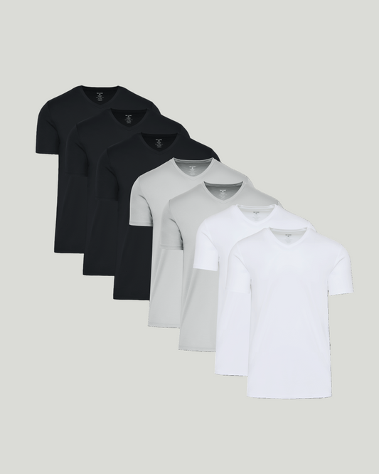 Premium Pima V-Neck 7-Pack