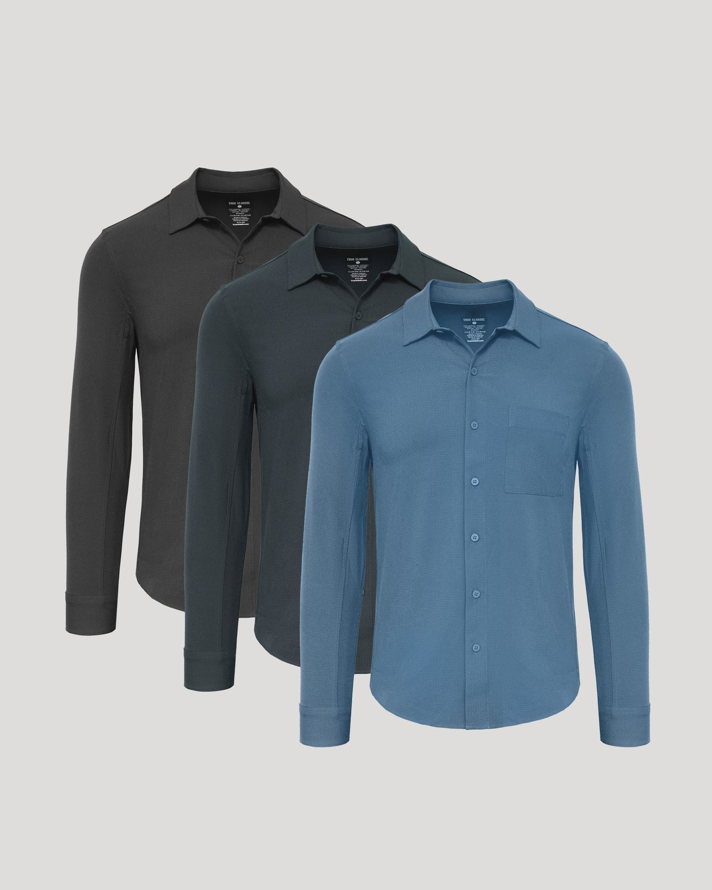 Ripstop Long Sleeve Commuter Shirt 3-Pack