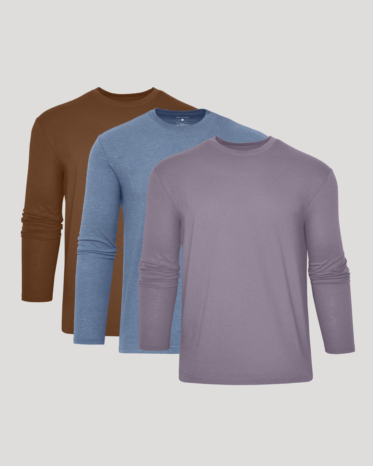 Seasonal Classic Long Sleeve Crew 3-Pack